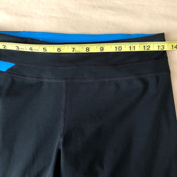 SOLD UA Workout pants underarmour Sm/p black blue - Picture 6 of 10